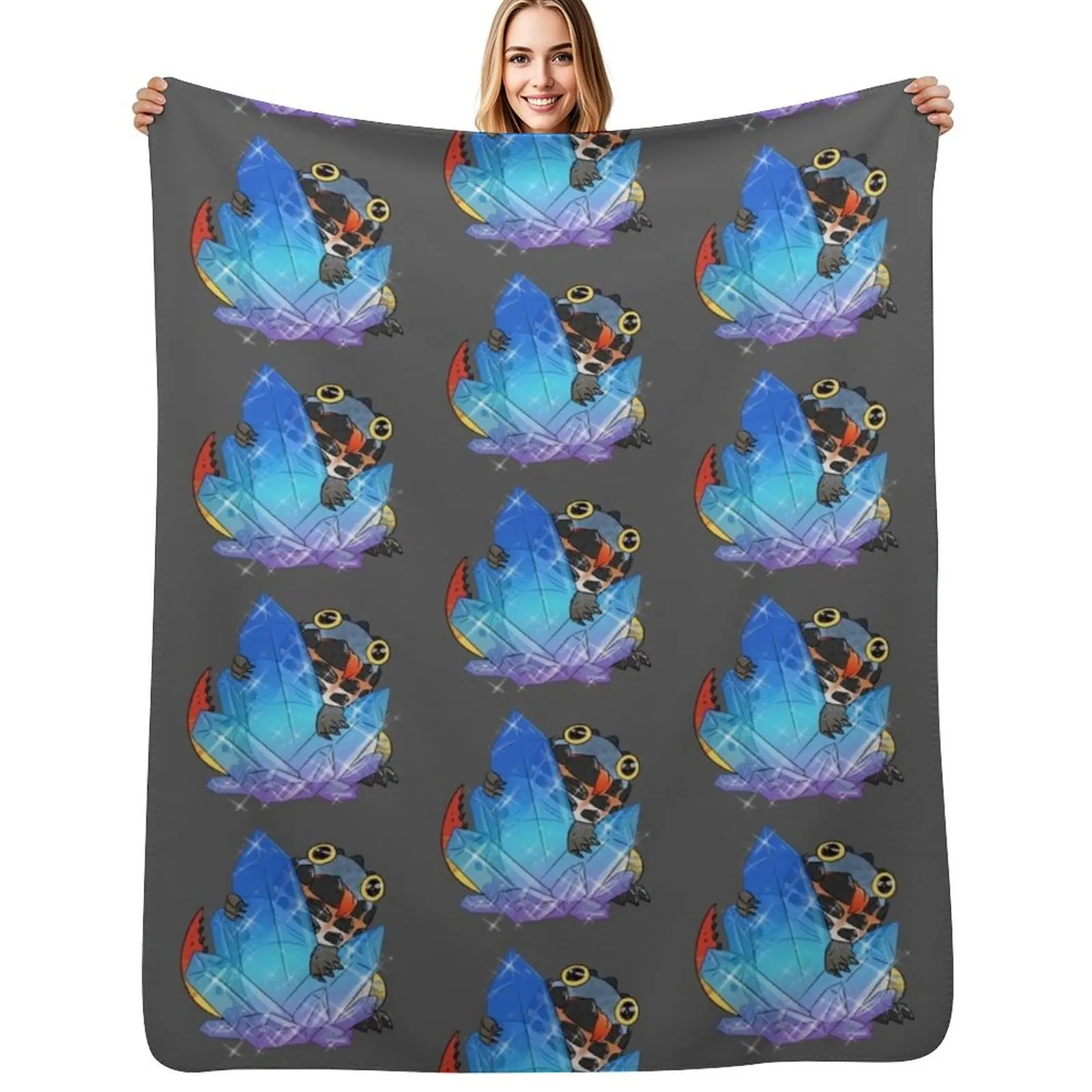 Monster Hunter World Dodogama with Crystal Throw Blanket Elegant Warm Throw Blanket for Hotel Home
Monster Hunter World Dodogama with Crystal Throw Blanket Elegant Warm Throw Blanket for Hotel Home