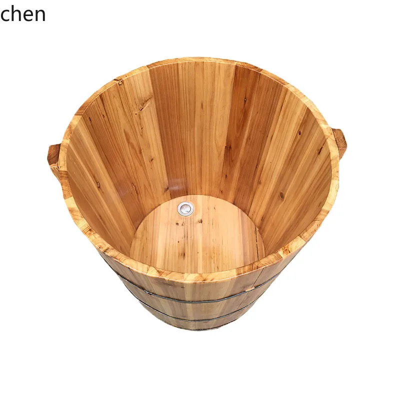 PYH Round Fir Wood Bath Barrel Adult Wooden Bathtub Full Body Barrel Herbal Sitting Bath
PYH Round Fir Wood Bath Barrel Adult Wooden Bathtub Full Body Barrel Herbal Sitting Bath
