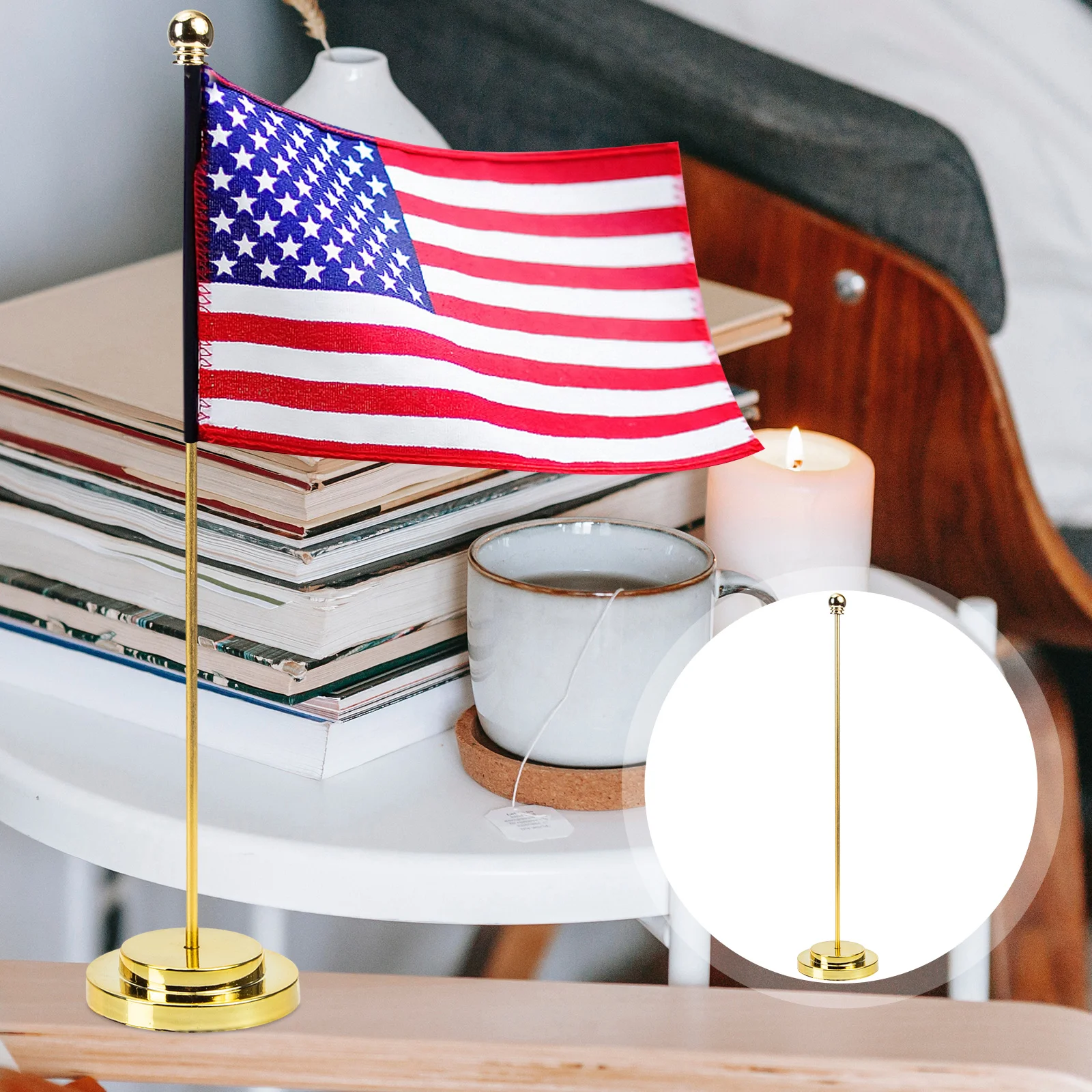 Nail Stickers Flagpole Poles for Car Seat Universal Pedestal Golden Vehicle Frames Sturdy Holder Office
Nail Stickers Flagpole Poles for Car Seat Universal Pedestal Golden Vehicle Frames Sturdy Holder Office