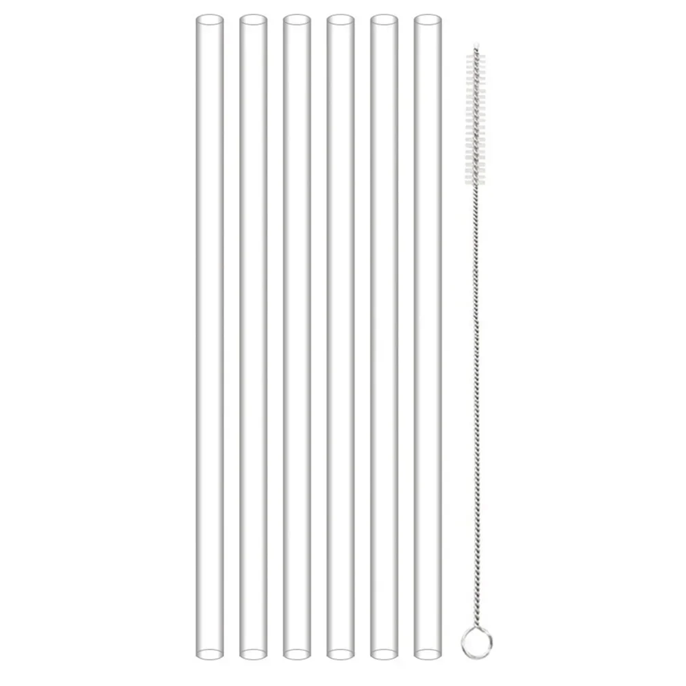 Suitable For Owala 40oz Tumbler Water Cup Straw Cup Set For Glass Mug Tritan Material For Smoothies Cocktails 6 Straws 1 Brush
Suitable For Owala 40oz Tumbler Water Cup Straw Cup Set For Glass Mug Tritan Material For Smoothies Cocktails 6 Straws 1 Brush
