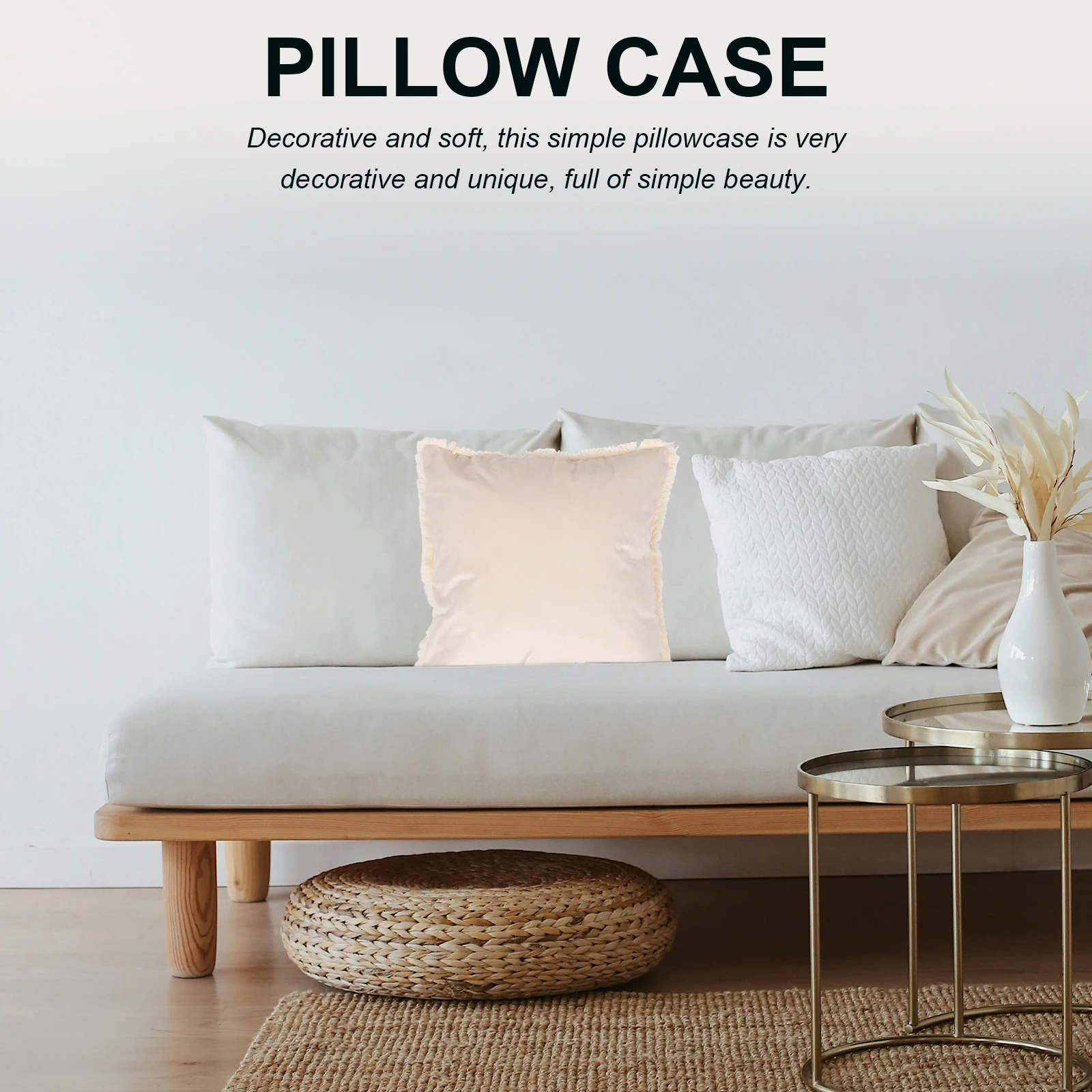 2pcs Square Pillow Covers Decorative Throw Pillowcase Soft Comfortable Home Pillow Cover Washable Cushion Cover For 
2pcs Square Pillow Covers Decorative Throw Pillowcase Soft Comfortable Home Pillow Cover Washable Cushion Cover For