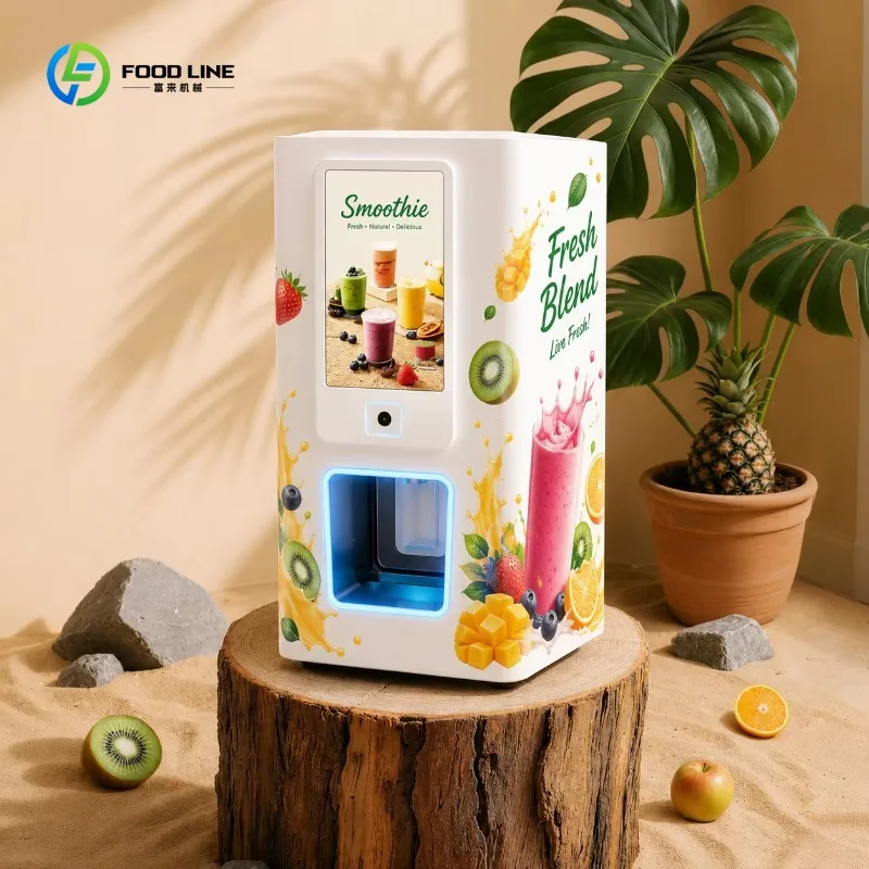 Customized Factory Self Service Smart Desktop Frozen Fruit Smoothie Vending Machine Automatic Blender Healthy Drink
Customized Factory Self Service Smart Desktop Frozen Fruit Smoothie Vending Machine Automatic Blender Healthy Drink