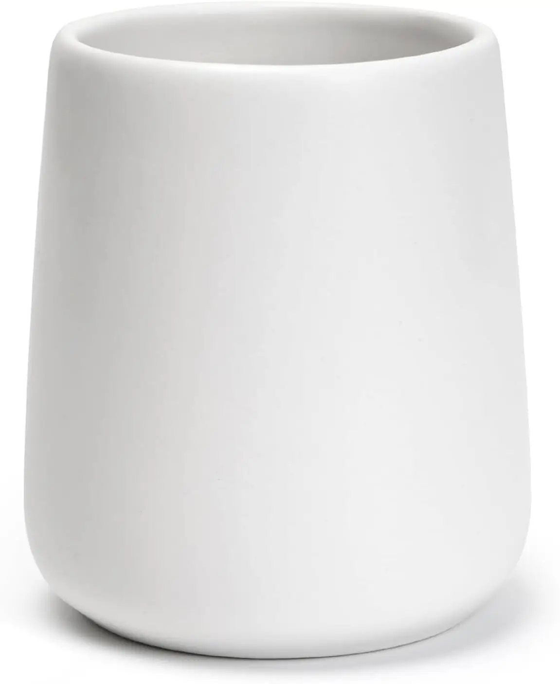 400ml Ceramic Tumbler Cup, Reusable Toothbrush Holder for Bathroom, Matte White
400ml Ceramic Tumbler Cup, Reusable Toothbrush Holder for Bathroom, Matte White