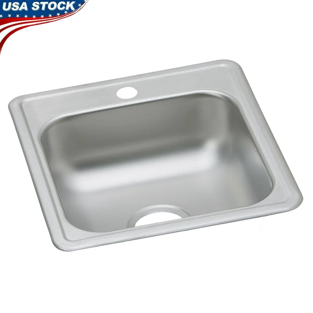 Вставная раковина из нержавеющей стали 17 x 21-1/4 x 6-1/2, совместимость ADA, тихая звукопоглощение, установка U-канала, слив 3-1/2
Вставная раковина из нержавеющей стали 17 x 21-1/4 x 6-1/2, совместимость ADA, тихая звукопоглощение, установка U-канала, слив 3-1/2