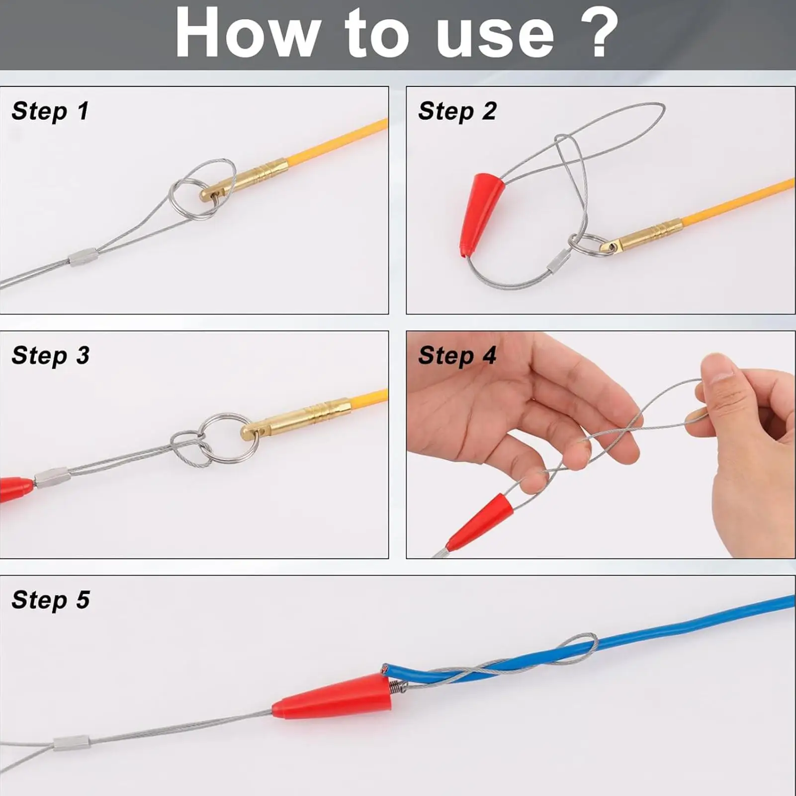Wire Running Kit Electrical Cable Threader Poles Fiberglass Wire Fishing Tools For Wall Wiring Duct Indoor Outdoor Electrician
Wire Running Kit Electrical Cable Threader Poles Fiberglass Wire Fishing Tools For Wall Wiring Duct Indoor Outdoor Electrician
