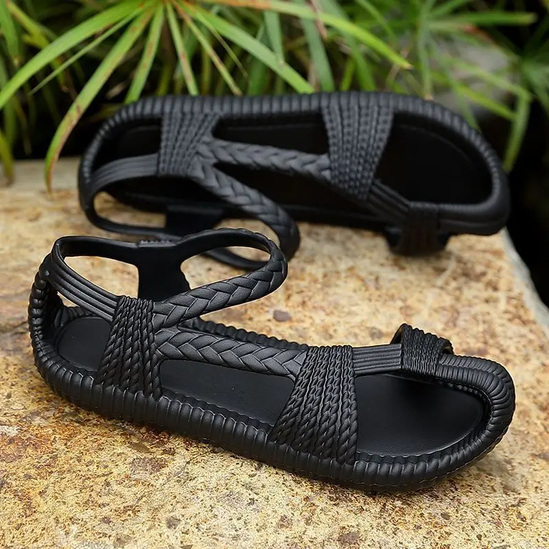 Men's Summer Anti-Slip Woven Straw Sandals for Outdoor Beach Sports Driving Water-Friendly
Men's Summer Anti-Slip Woven Straw Sandals for Outdoor Beach Sports Driving Water-Friendly