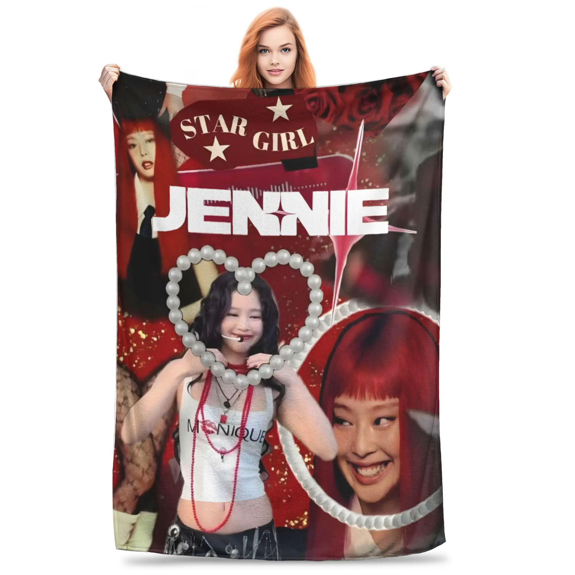 Giant Jennie BLACKPINK Star Girl Merchandise Blanket Throw Kpop Fan Gift Plush Cozy 150x200cm Boy Girl
Giant Jennie BLACKPINK Star Girl Merchandise Blanket Throw Kpop Fan Gift Plush Cozy 150x200cm Boy Girl