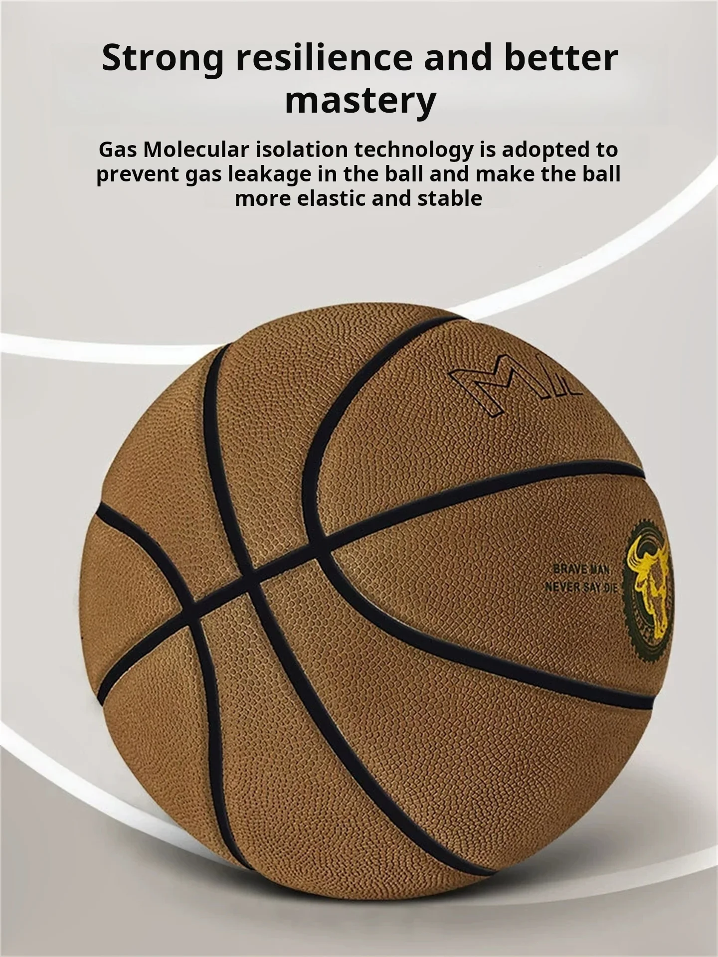 Basketball Genuine Leather Cowhide Outdoor Wear-Resistant Size 7 Children's Elementary School Students Outdoor Competition 
Basketball Genuine Leather Cowhide Outdoor Wear-Resistant Size 7 Children's Elementary School Students Outdoor Competition