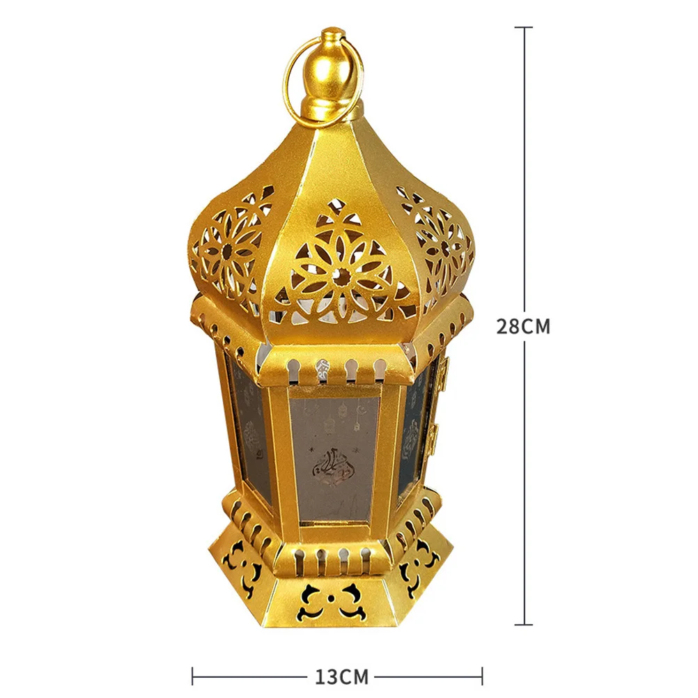 Ramadan Iron Storm Lamp Hanging Portable Eid Lantern Tabletop Decorative Light Ramadan Lamp Decorative Lantern
Ramadan Iron Storm Lamp Hanging Portable Eid Lantern Tabletop Decorative Light Ramadan Lamp Decorative Lantern
