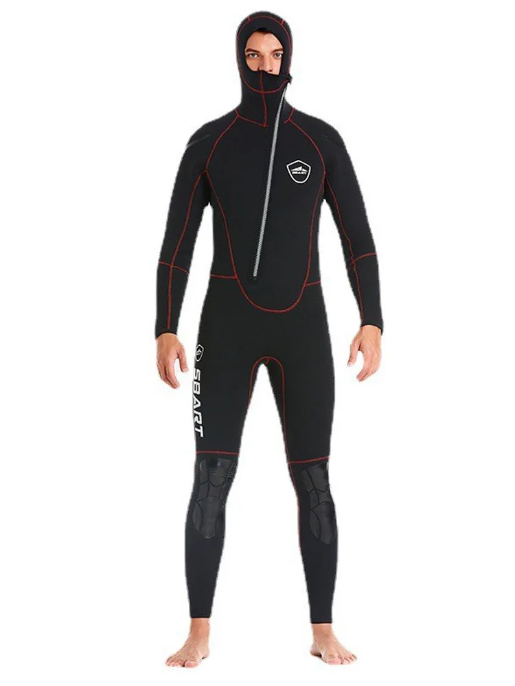 Warm Hooded Diving Suit for Men, Thickened Hunting Fish Clothing, Winter Swimming Equipment, Surfing Wear, 5mm, New
Warm Hooded Diving Suit for Men, Thickened Hunting Fish Clothing, Winter Swimming Equipment, Surfing Wear, 5mm, New