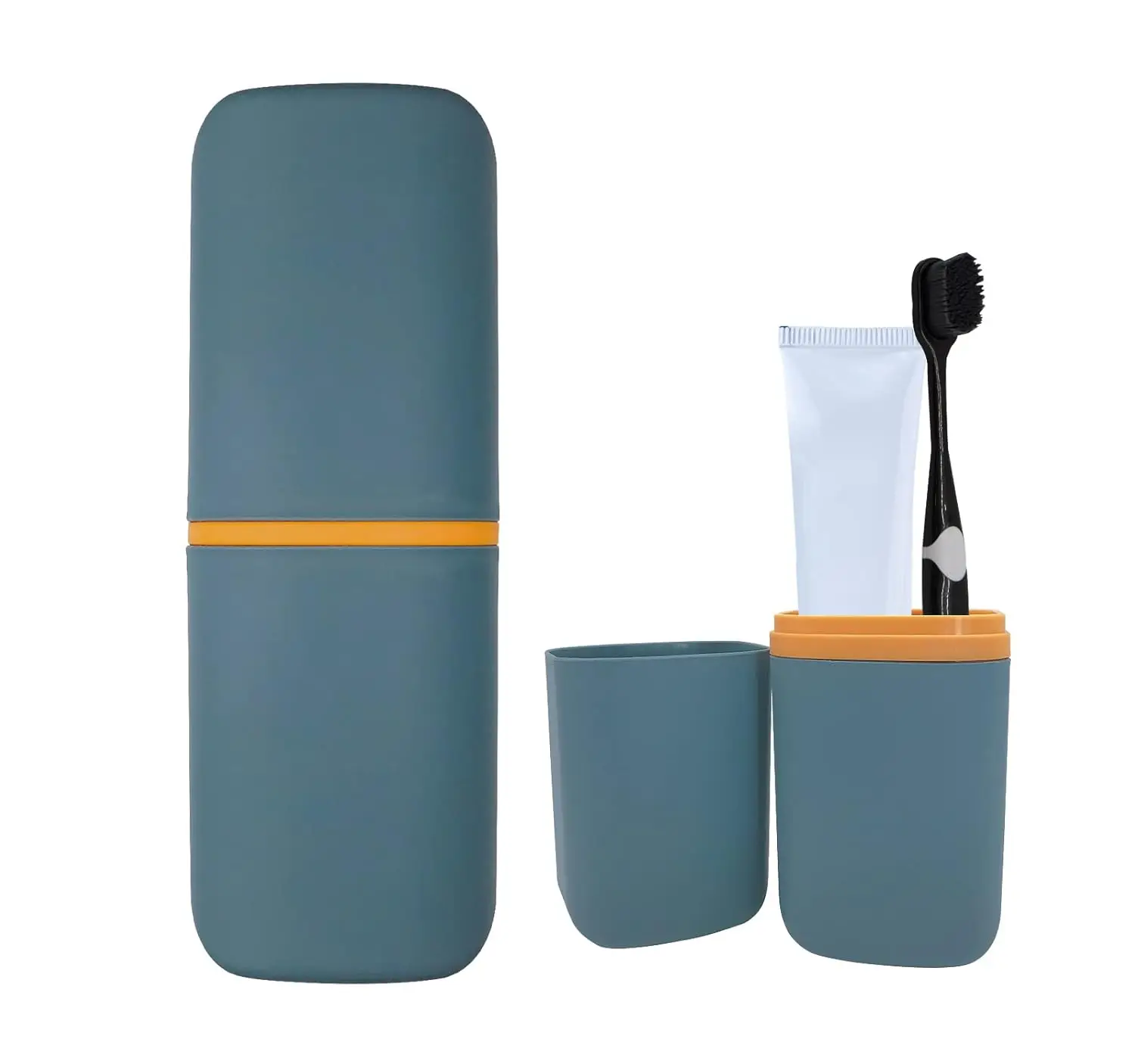 Portable Toothbrush Travel Case & Cup Set for Camping, Business Trips, Bathroom
Portable Toothbrush Travel Case & Cup Set for Camping, Business Trips, Bathroom