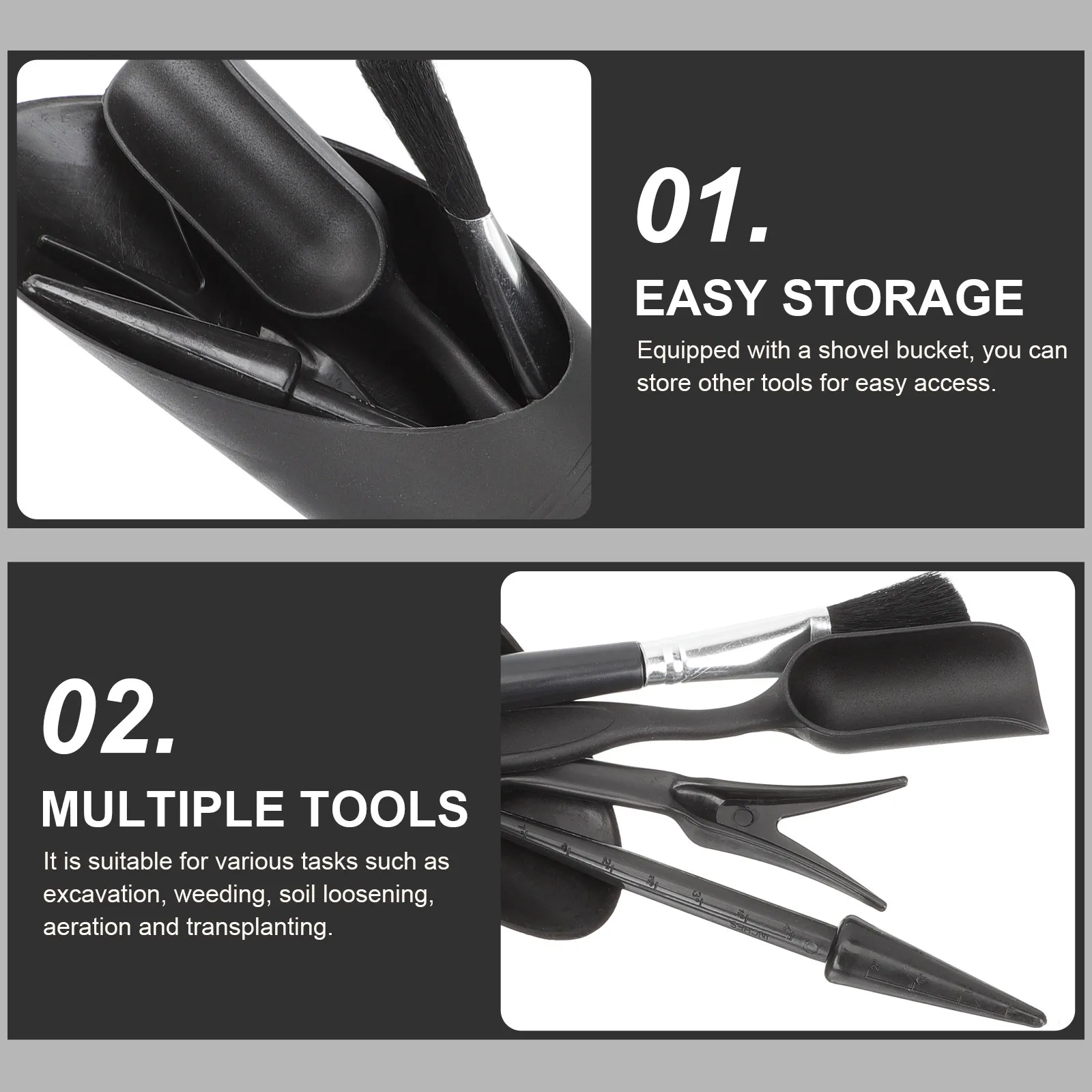 2Sets Complete Gardening Tools Kit for Bonsai Succulent Pot Plants Lawn Courtyard Excavation Weeding Transplanting Aeration
2Sets Complete Gardening Tools Kit for Bonsai Succulent Pot Plants Lawn Courtyard Excavation Weeding Transplanting Aeration