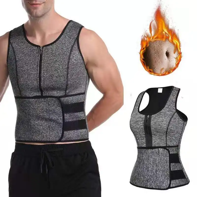 Men's Fitness Sweating Body Shaping Vest Thickened Chlor Rubber Sports Abdomen Inlingua Sauna Suit Four Seasons Wear Polyeste...
Men's Fitness Sweating Body Shaping Vest Thickened Chlor Rubber Sports Abdomen Inlingua Sauna Suit Four Seasons Wear Polyeste...