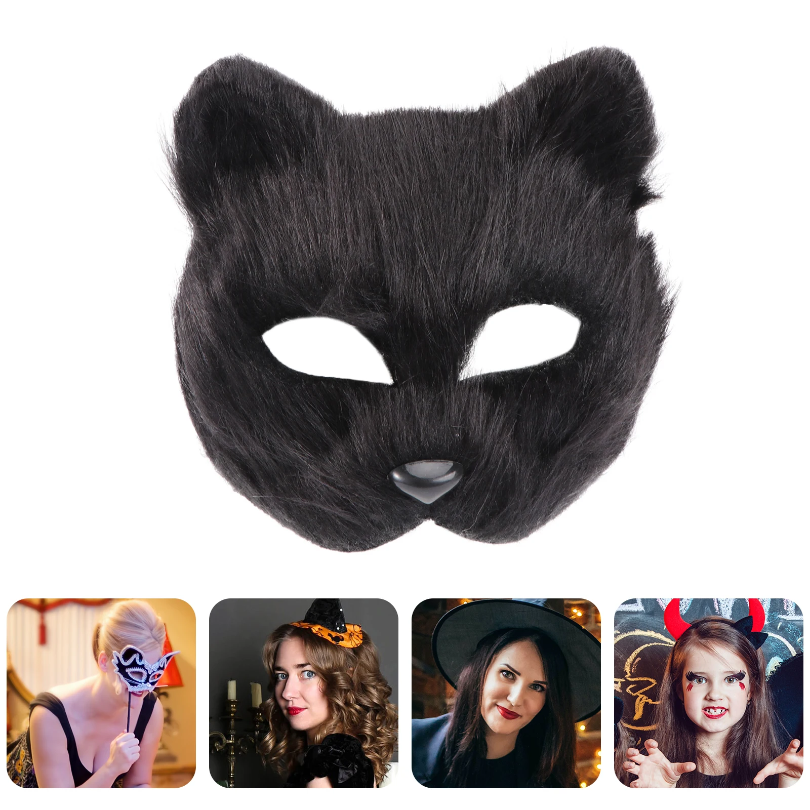 Fox Mask Half Face Cosplay Costume Accessory For Halloween Carnival Masquerade Ball Elegant Mysterious Animal Mask Women Girls
Fox Mask Half Face Cosplay Costume Accessory For Halloween Carnival Masquerade Ball Elegant Mysterious Animal Mask Women Girls