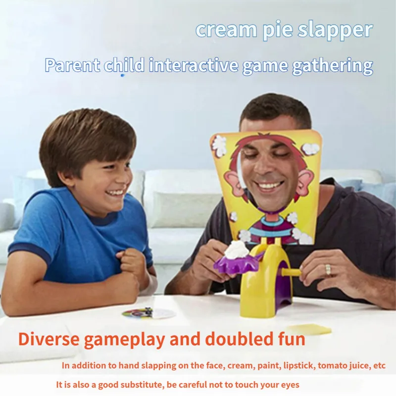 Pie Slapper Smash Machine Tabletop Game Single Player Cream Pie Toss Toy For Family Game Night Birthday Party Prank Gift Teens
Pie Slapper Smash Machine Tabletop Game Single Player Cream Pie Toss Toy For Family Game Night Birthday Party Prank Gift Teens
