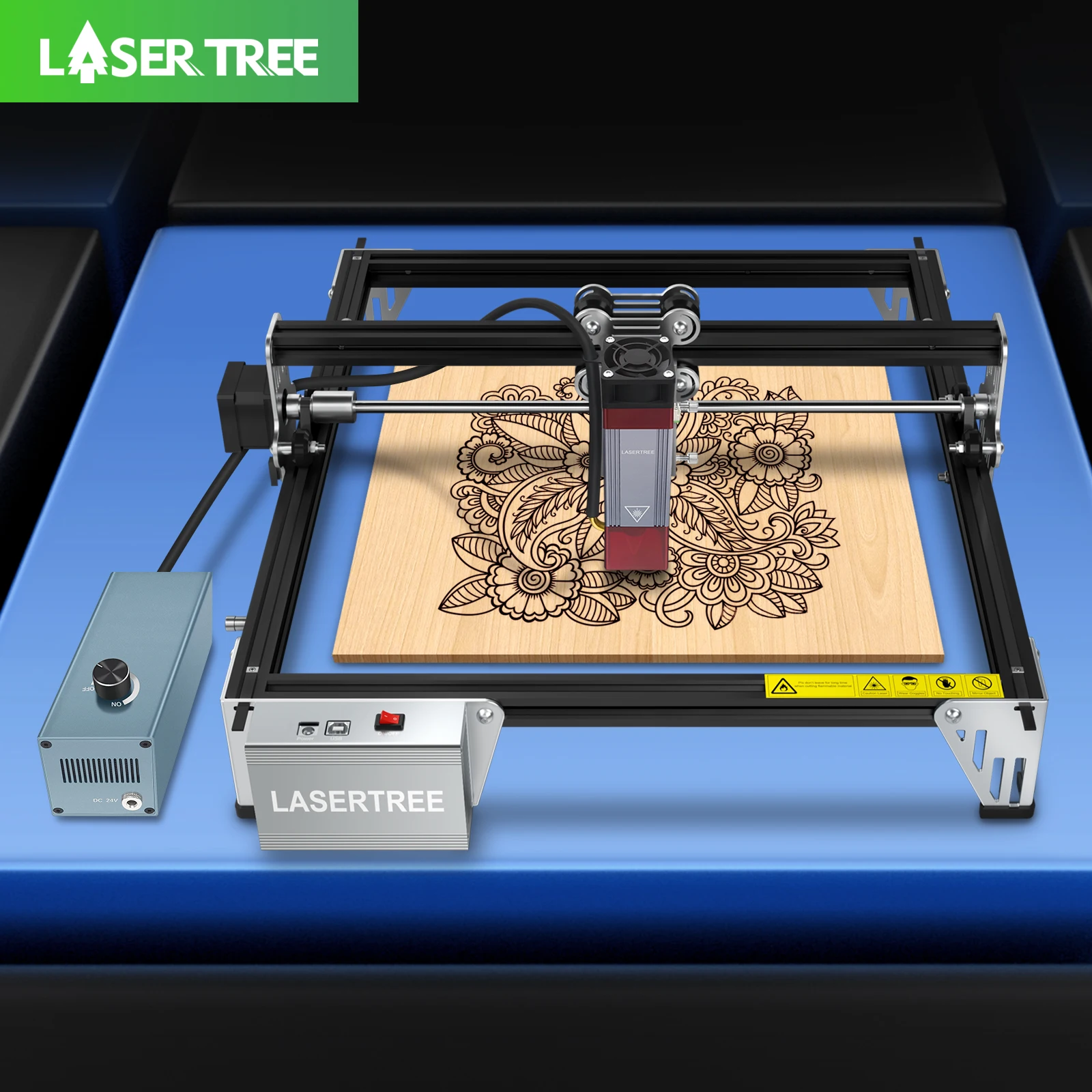 LASER TREE LT-K1 Mini 10W Laser Engraving Machine with Laser Engraver Cut TTL Blue Light Laser Module Woodworking Tool
LASER TREE LT-K1 Mini 10W Laser Engraving Machine with Laser Engraver Cut TTL Blue Light Laser Module Woodworking Tool