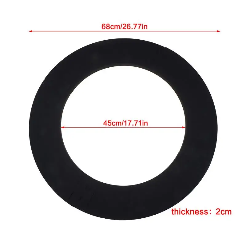 【YA】4Pcs/Set 18in EVA Dartboard Surround Jigsaw Dart Board Protection Ring Removable Wall Dart Board Backboard For Indoor Gaming
【YA】4Pcs/Set 18in EVA Dartboard Surround Jigsaw Dart Board Protection Ring Removable Wall Dart Board Backboard For Indoor Gaming