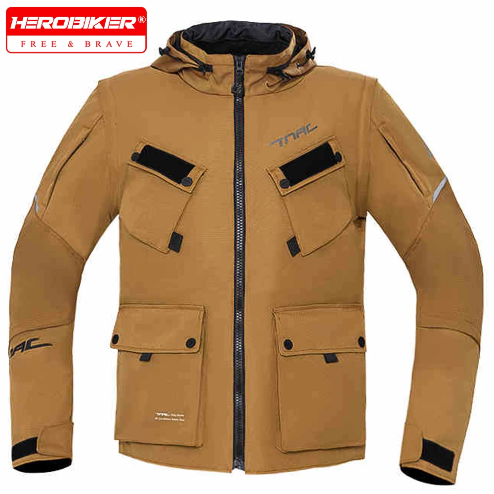 Browm Motorcycle Jacket Waterproof Motocross Armor Protector Moto Racing Jacket Motocross Chaqueta Fall Prevention Riding Cloth
Browm Motorcycle Jacket Waterproof Motocross Armor Protector Moto Racing Jacket Motocross Chaqueta Fall Prevention Riding Cloth