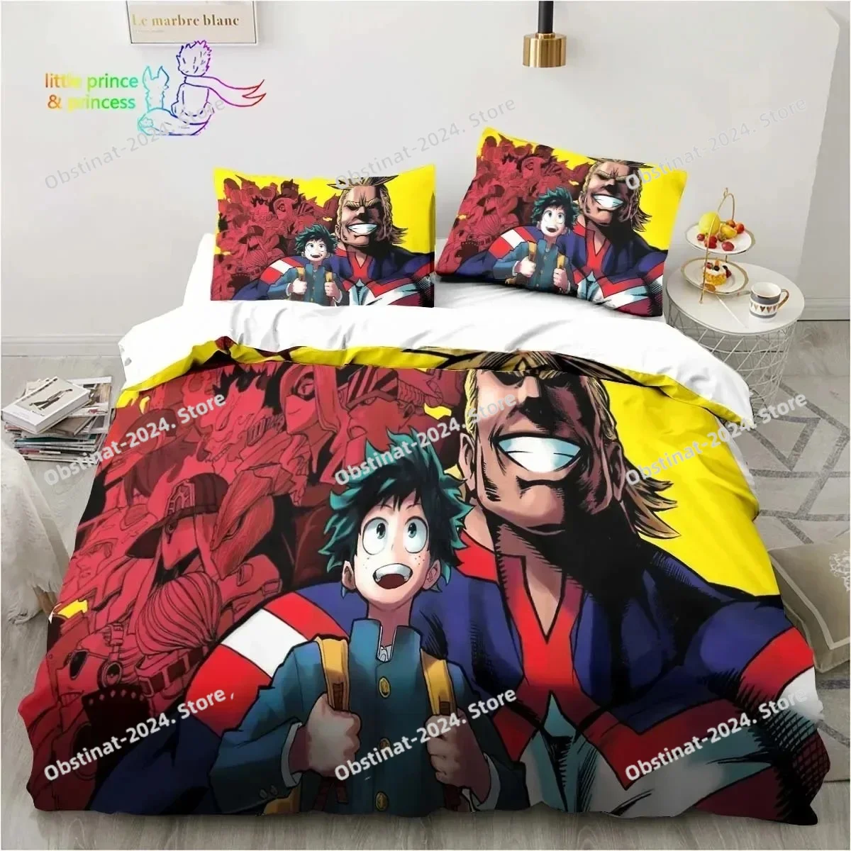 Anime My Hero Academia Bedding Set Single Twin Full Queen King Size Bed Set Adult Kid Bedroom 3D Print Bedding Gift
Anime My Hero Academia Bedding Set Single Twin Full Queen King Size Bed Set Adult Kid Bedroom 3D Print Bedding Gift