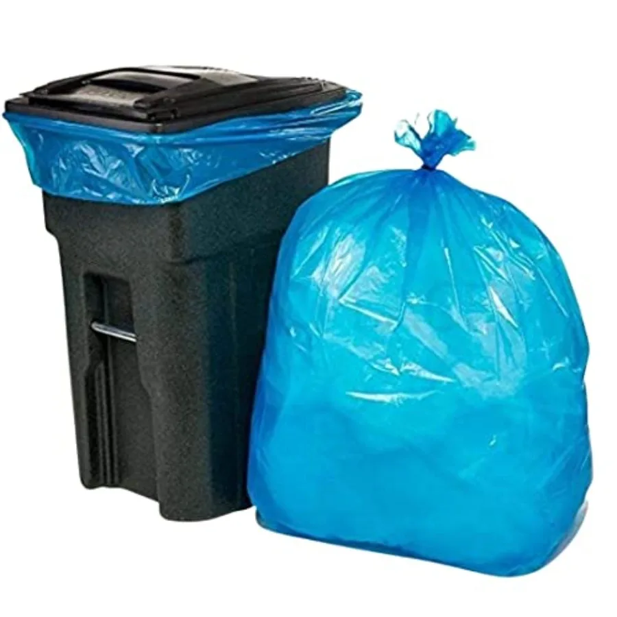 64-65 Gallon Recycling Trash Bags For Toter │1.5 Mil │ Blue Heavy Duty Garbage Can Liners │ 50" x 60" 50 Count
64-65 Gallon Recycling Trash Bags For Toter │1.5 Mil │ Blue Heavy Duty Garbage Can Liners │ 50" x 60" 50 Count