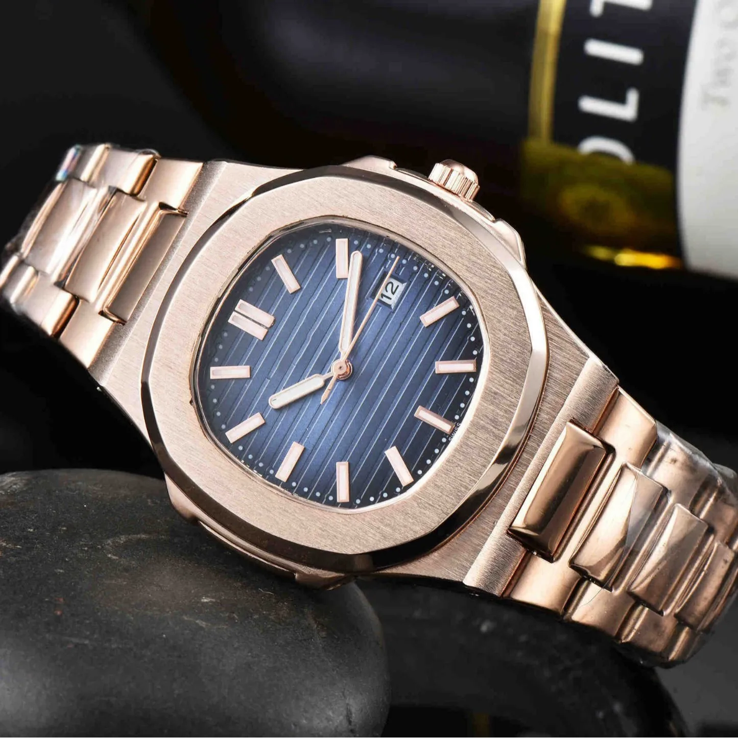 Men's Stainless Steel Octagon Watch Silver White Dial Quartz Minimalist Business Casual Wristwatch with Date & Milanese Bracelet
Men's Stainless Steel Octagon Watch Silver White Dial Quartz Minimalist Business Casual Wristwatch with Date & Milanese Bracelet