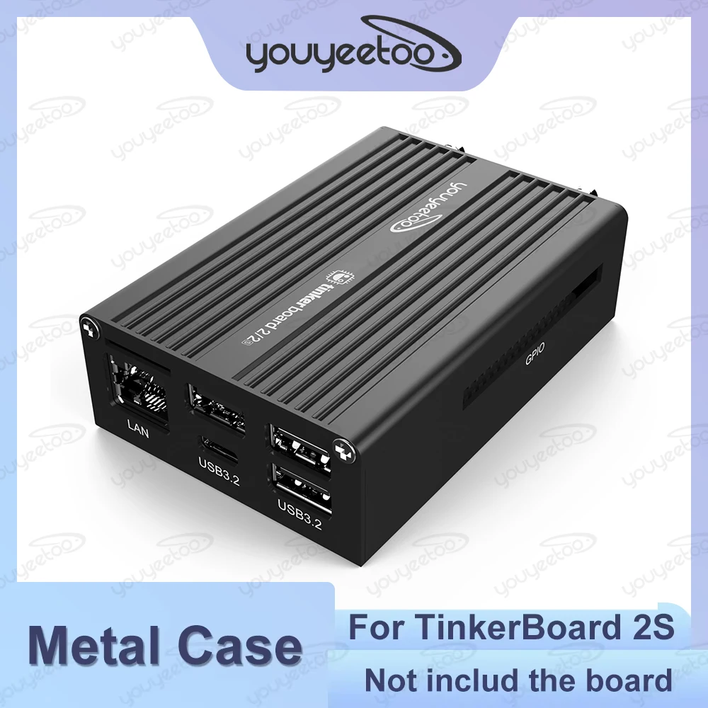 Metal Case for TinkerBoard 2/TinkerBoard 2S Single Board Computer