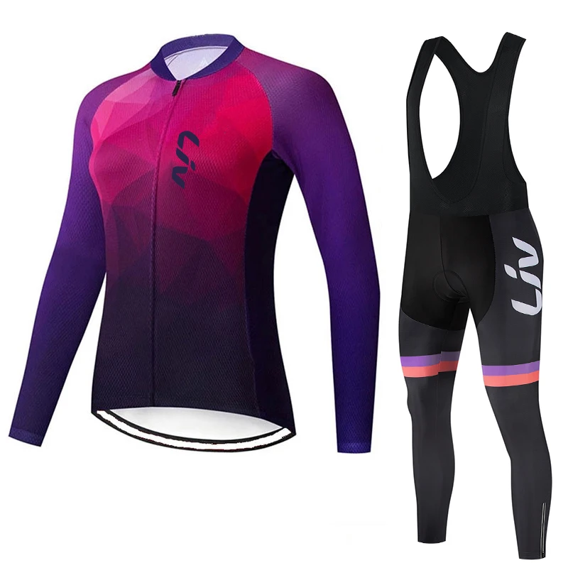 2025 new LIV cycling sports cedar suit polyester fiber cycling jersey moisture wicking cycling bib sponge cushion cycling pants
2025 new LIV cycling sports cedar suit polyester fiber cycling jersey moisture wicking cycling bib sponge cushion cycling pants