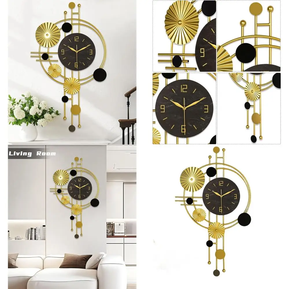 Contemporary 30 Silent Geometric Wall Clock for Home, Battery-Powered, Suitable for Living Room, Bedroom, Kitchen, and Entryway
Contemporary 30 Silent Geometric Wall Clock for Home, Battery-Powered, Suitable for Living Room, Bedroom, Kitchen, and Entryway