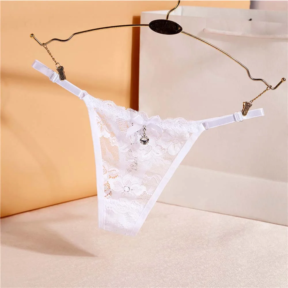 Adjustable Breathable Cotton Crotch T-Back G String Underwear Sexy Briefs Lace Panties Pendant diamond Women Thong
Adjustable Breathable Cotton Crotch T-Back G String Underwear Sexy Briefs Lace Panties Pendant diamond Women Thong