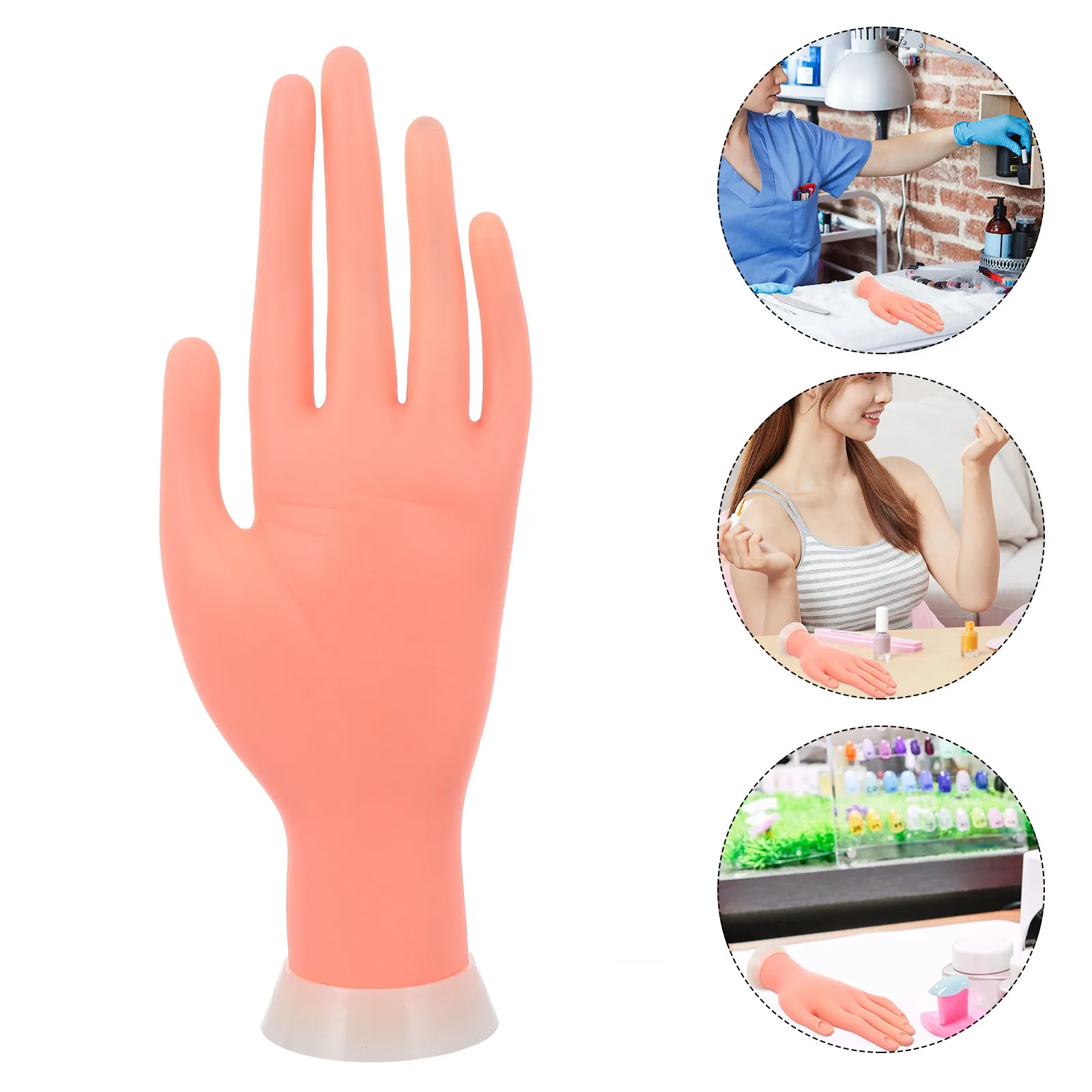Practice Manicure Hand Nail Art Fake Hand High Simulation Lightweight Manicure Training Tool Nail Art Design Practice
Practice Manicure Hand Nail Art Fake Hand High Simulation Lightweight Manicure Training Tool Nail Art Design Practice