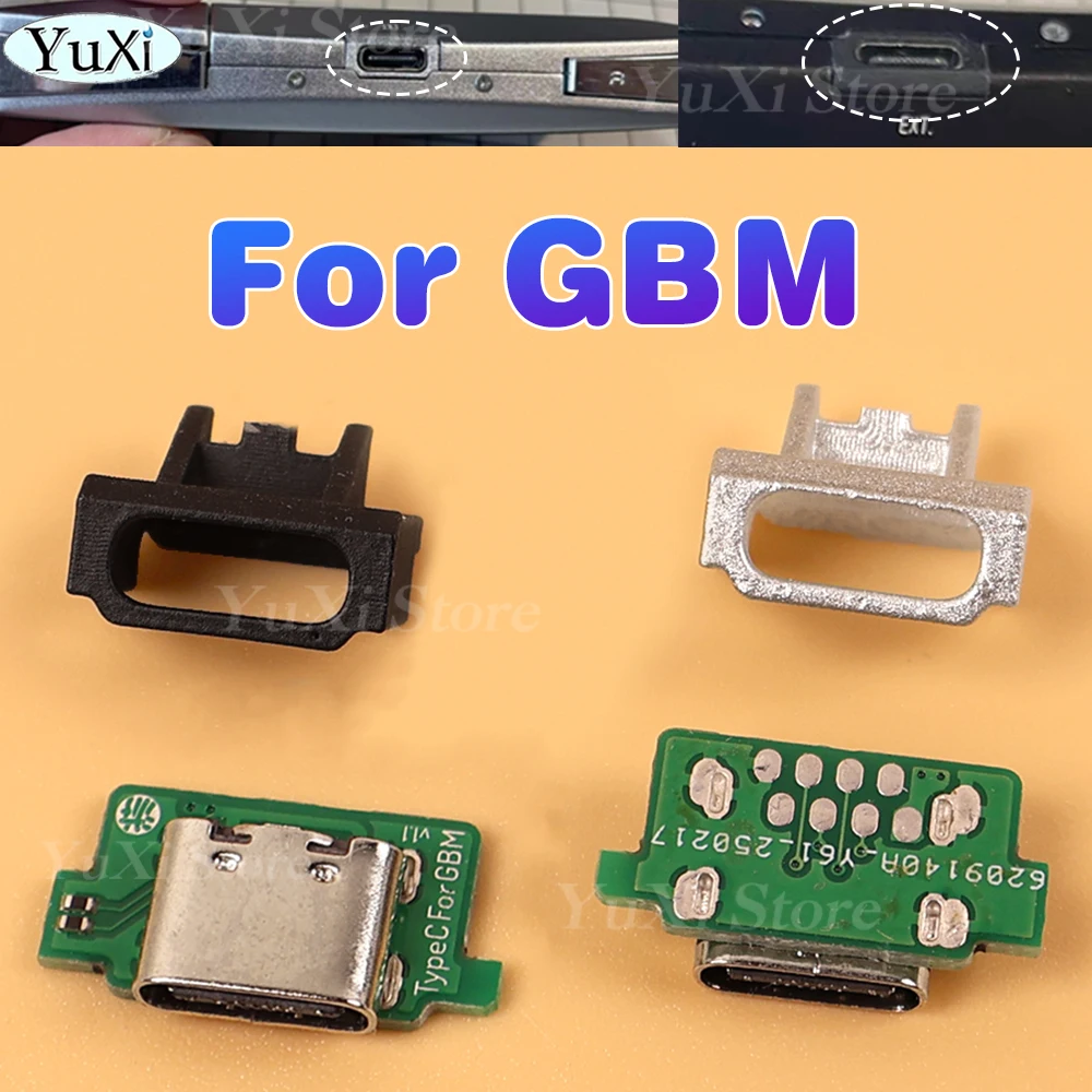 For GBM Type-C Charging Port Convert to USB C Mod Changed Socket For Gameboy Micro Power Delivery Charging Tail Plug
For GBM Type-C Charging Port Convert to USB C Mod Changed Socket For Gameboy Micro Power Delivery Charging Tail Plug