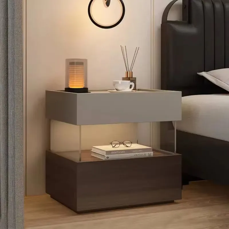 Transparent Organizer Nightstands Design Storage Lounges Space Saving Bedside Table Modern Luxury Mesitas De Noche Furniture
Transparent Organizer Nightstands Design Storage Lounges Space Saving Bedside Table Modern Luxury Mesitas De Noche Furniture