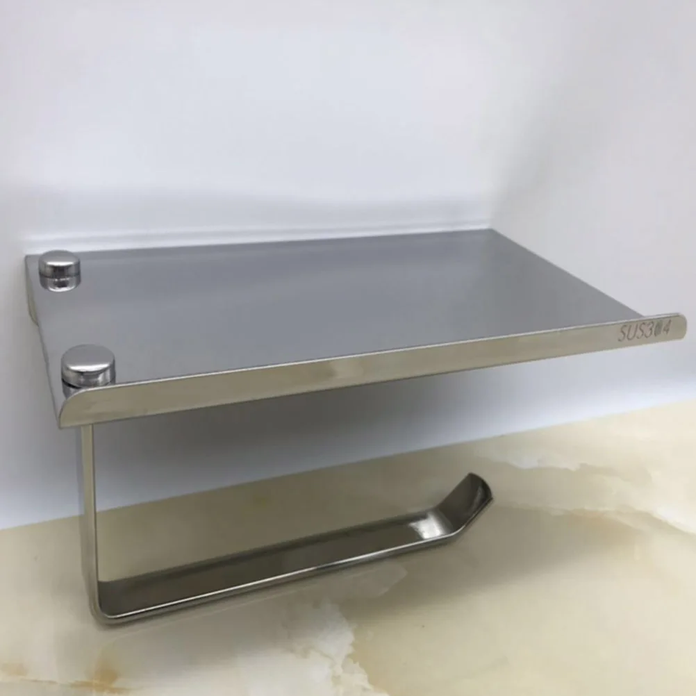 Stainless Steel Towel Holder Mobile Phone Storage Rack Mobile Phone Storage Rack Bathroom Accessory Tissue Shelf Home Hotel Use
Stainless Steel Towel Holder Mobile Phone Storage Rack Mobile Phone Storage Rack Bathroom Accessory Tissue Shelf Home Hotel Use