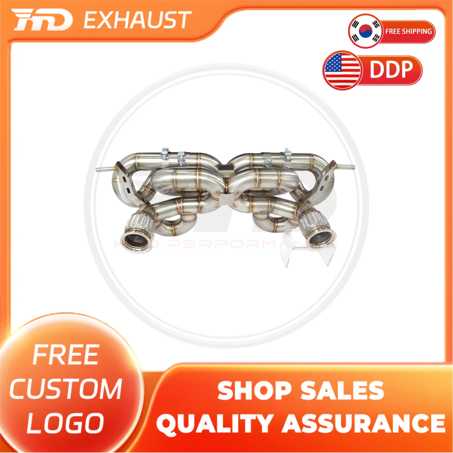 HMD Exclusive Customization Catback for Lamborghini Huracan EVO Stainless Steel Exhaust Double X-tube Design Without Valve
HMD Exclusive Customization Catback for Lamborghini Huracan EVO Stainless Steel Exhaust Double X-tube Design Without Valve
