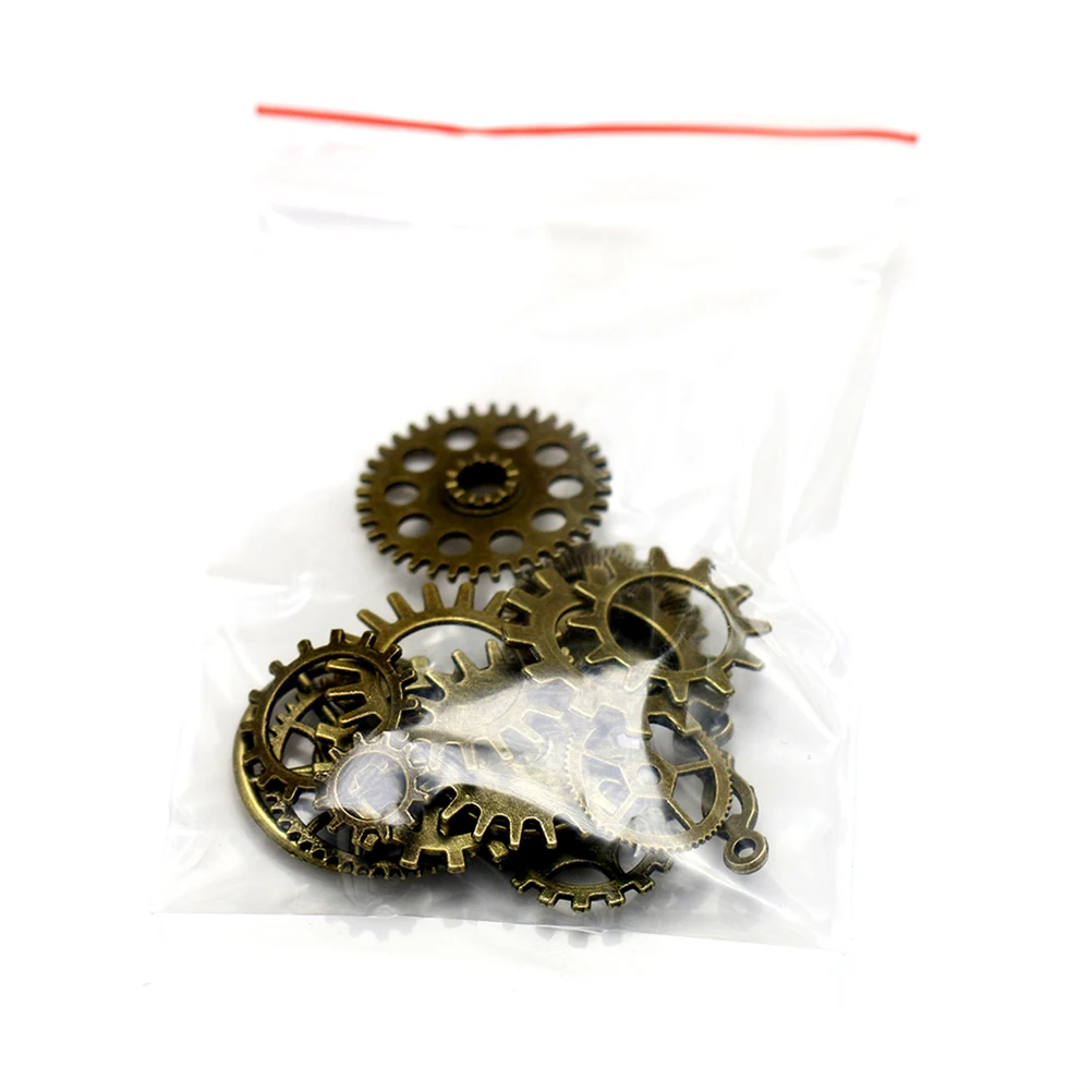 17 Pcs Mixed Size Gear Charms Bulk Jewelry Making Steampunk Alloy Pendant Drop Accessories Necklace Bracelet Keychain
17 Pcs Mixed Size Gear Charms Bulk Jewelry Making Steampunk Alloy Pendant Drop Accessories Necklace Bracelet Keychain