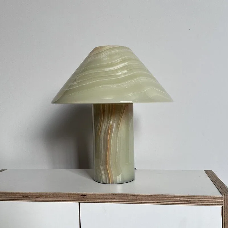 100% Natural Marble French Mid-Century Table Lamp, Designer Decor Light for Villa Bedroom & Study
100% Natural Marble French Mid-Century Table Lamp, Designer Decor Light for Villa Bedroom & Study