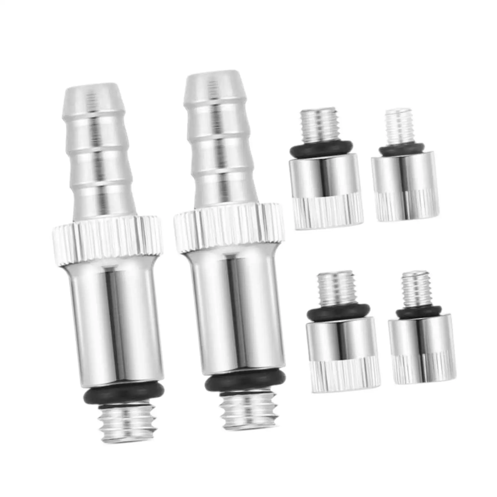 6x Lower Unit Gear Oil Pump Adapters, Aluminum Alloy, Premium, Accessories for Most Outboard Motor with 8mm 10mm Adapter
6x Lower Unit Gear Oil Pump Adapters, Aluminum Alloy, Premium, Accessories for Most Outboard Motor with 8mm 10mm Adapter