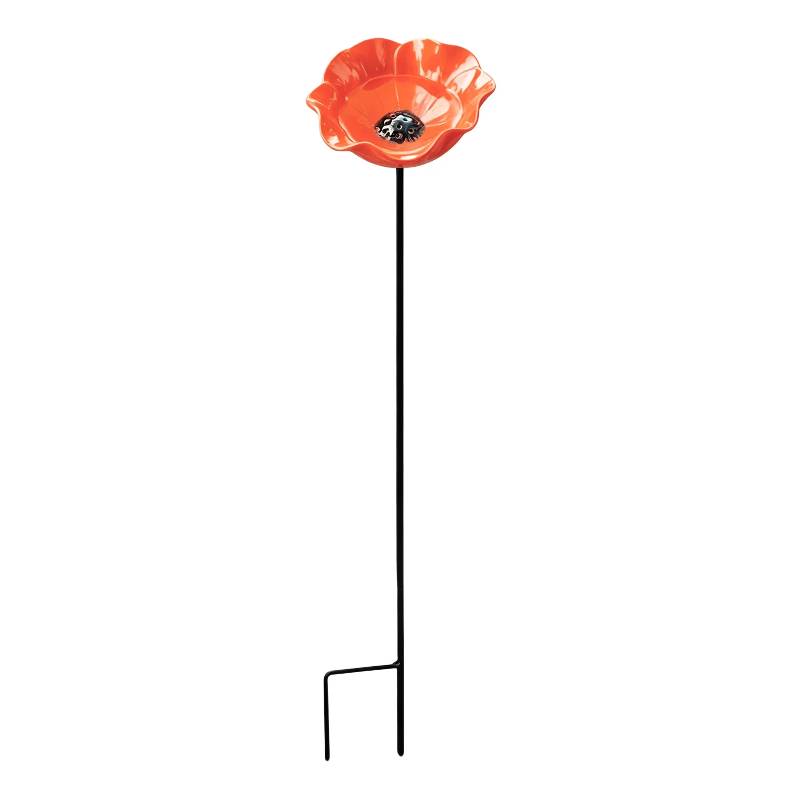 Bee Watering Station with Flower Design Butterfly Feeder Bird Bath Metal Flower Garden Stake Hummingbird Feeder for Outdoor Garden Yard Lawn Decor (Orange)
Bee Watering Station with Flower Design Butterfly Feeder Bird Bath Metal Flower Garden Stake Hummingbird Feeder for Outdoor Garden Yard Lawn Decor (Orange)