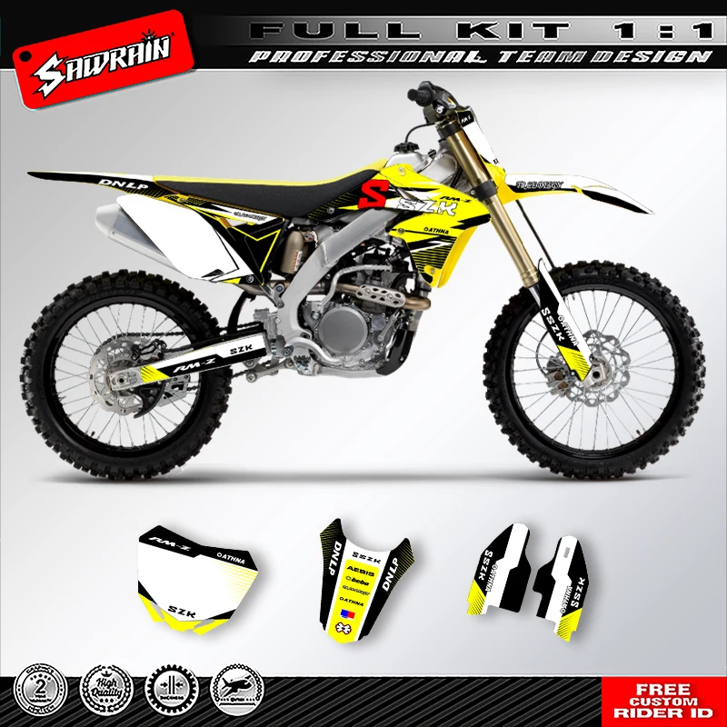 Sawrain Motorcycle Sticker Custom Team Graphics Decals Kit For SUZUKI RMZ250 2010 2011 2012 2013 2014 2015 2016 2017 2018 008
Sawrain Motorcycle Sticker Custom Team Graphics Decals Kit For SUZUKI RMZ250 2010 2011 2012 2013 2014 2015 2016 2017 2018 008