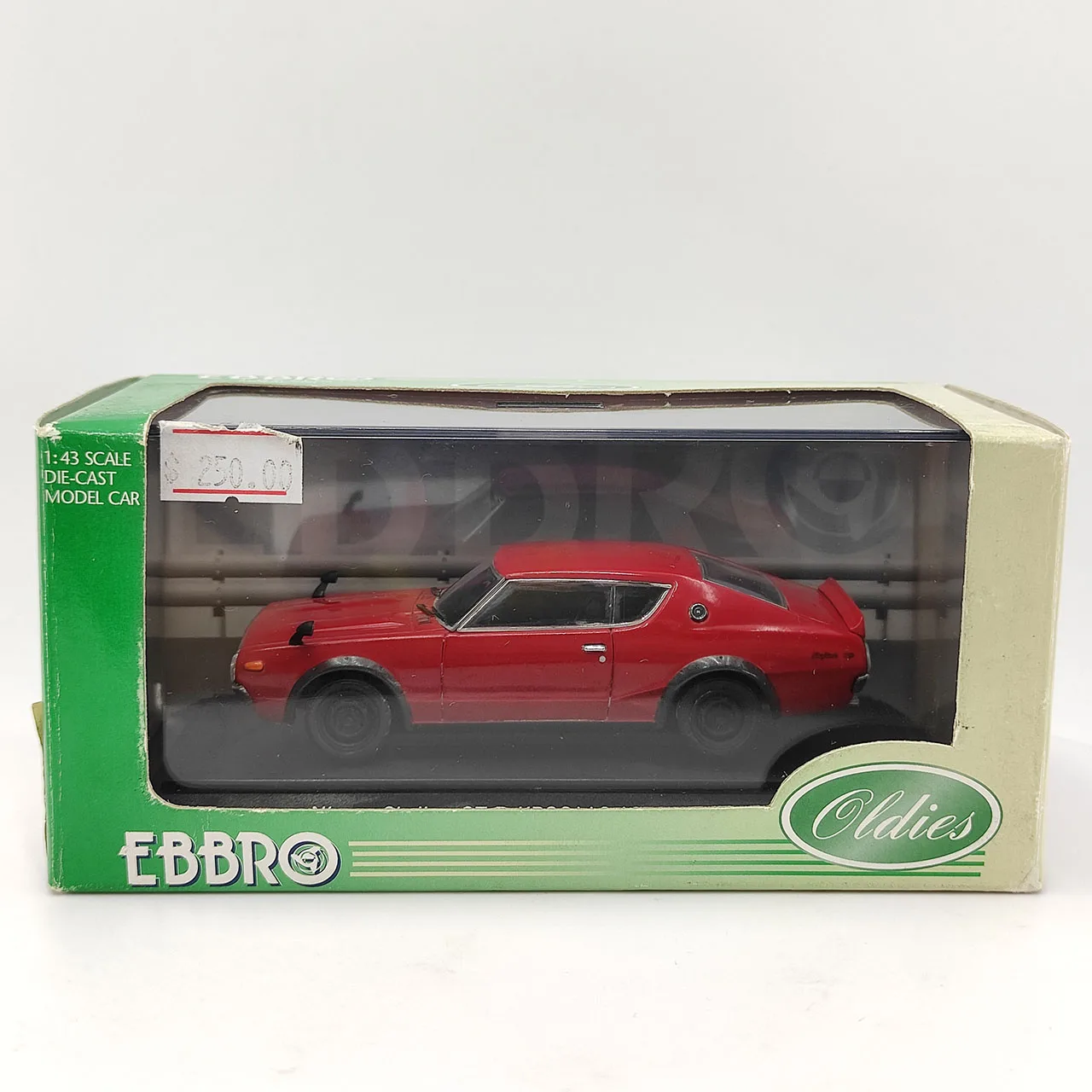 Литой под давлением EBBRO, масштаб 1:43, SKYLINE GT-R KPGC 110, модель автомобиля из сплава, Коллекционная игрушка, подарок, сувенир, украшение для дисплея
Литой под давлением EBBRO, масштаб 1:43, SKYLINE GT-R KPGC 110, модель автомобиля из сплава, Коллекционная игрушка, подарок, сувенир, украшение для дисплея