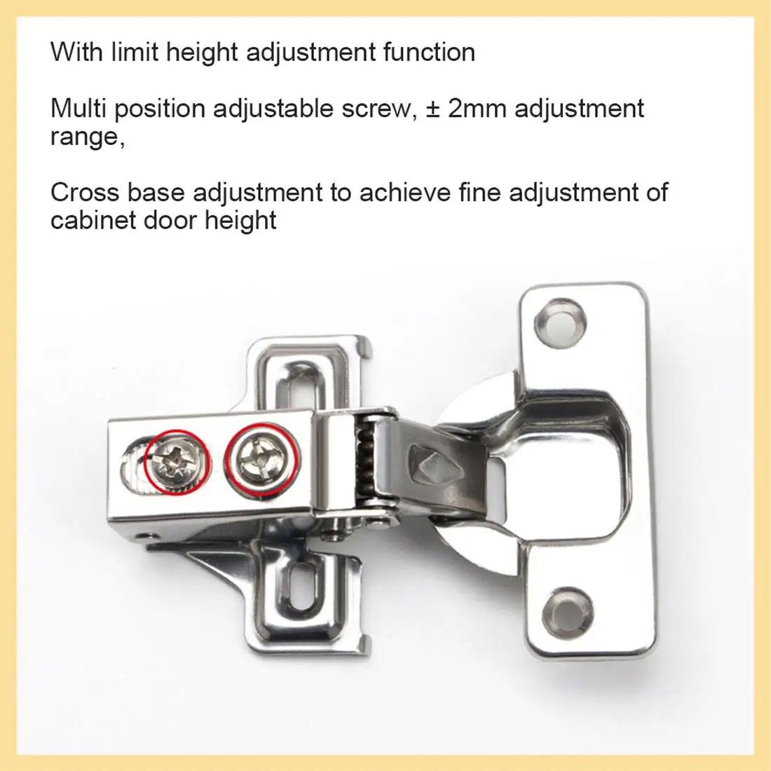GOOD-Stainless Steel Short Arm Hinge Hydraulic Special Hinge Cabinet Door Buffer Damping Pipe Hinge
GOOD-Stainless Steel Short Arm Hinge Hydraulic Special Hinge Cabinet Door Buffer Damping Pipe Hinge