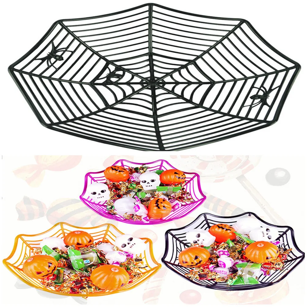Halloween Spider Candy Basket Plastic Orange for Cookies Snacks Home Bar Ktv Festival Decorations Candy Storage Basket
Halloween Spider Candy Basket Plastic Orange for Cookies Snacks Home Bar Ktv Festival Decorations Candy Storage Basket