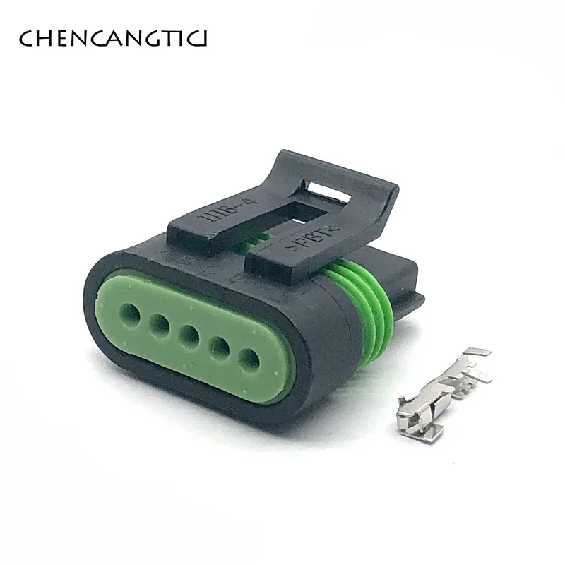 1 Set 5 Pin Female Natural Gas Ignition Coil Wire Connector Plug Delphi Automotive Electrical Cable Socket For Weichai 12162825
1 Set 5 Pin Female Natural Gas Ignition Coil Wire Connector Plug Delphi Automotive Electrical Cable Socket For Weichai 12162825