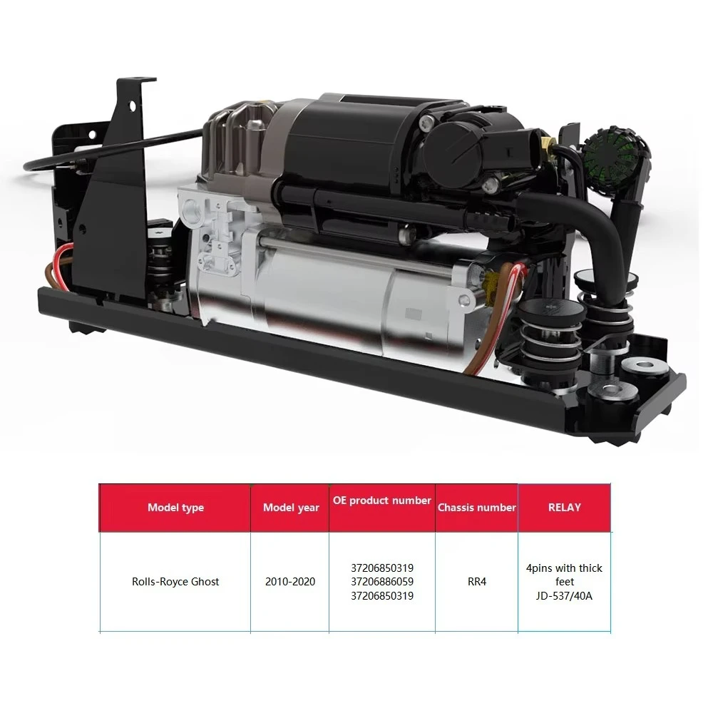 37206850319 37206886059 Air Suspension Compressor Pump For BMW Ghost RR4
37206850319 37206886059 Air Suspension Compressor Pump For BMW Ghost RR4