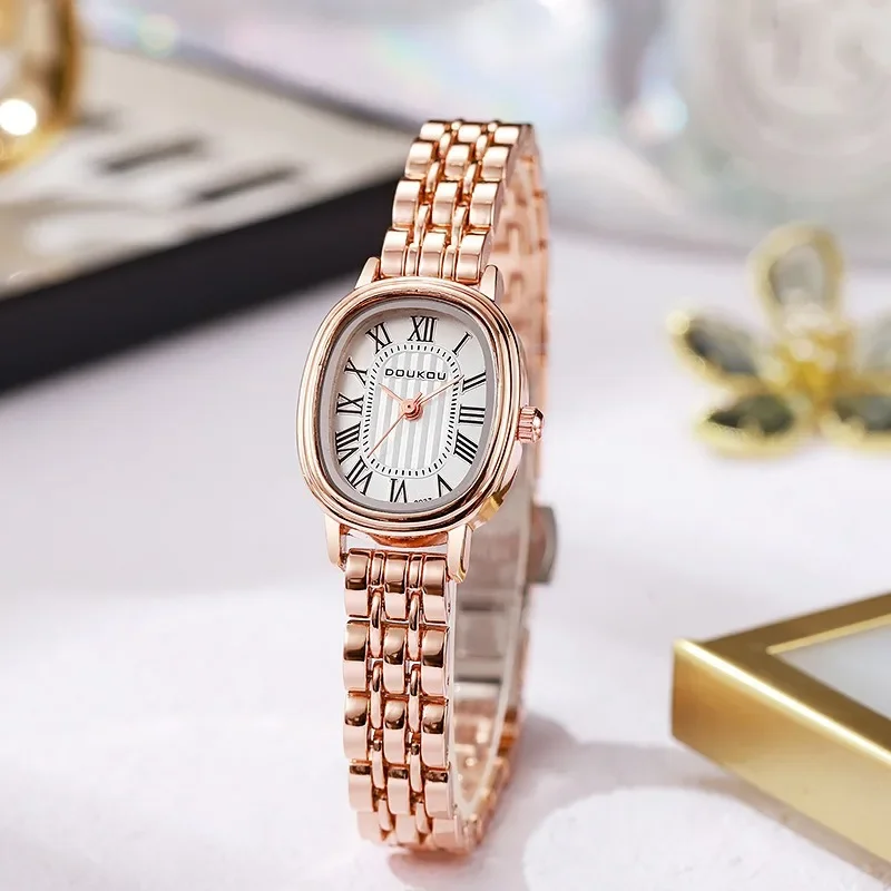 Luxury Gift Women Oval Dial Quartz Watch Adjustable Ladies Stainless Steel Strap Wristwatch Watch Dropshipping Reloj De Mujer
Luxury Gift Women Oval Dial Quartz Watch Adjustable Ladies Stainless Steel Strap Wristwatch Watch Dropshipping Reloj De Mujer