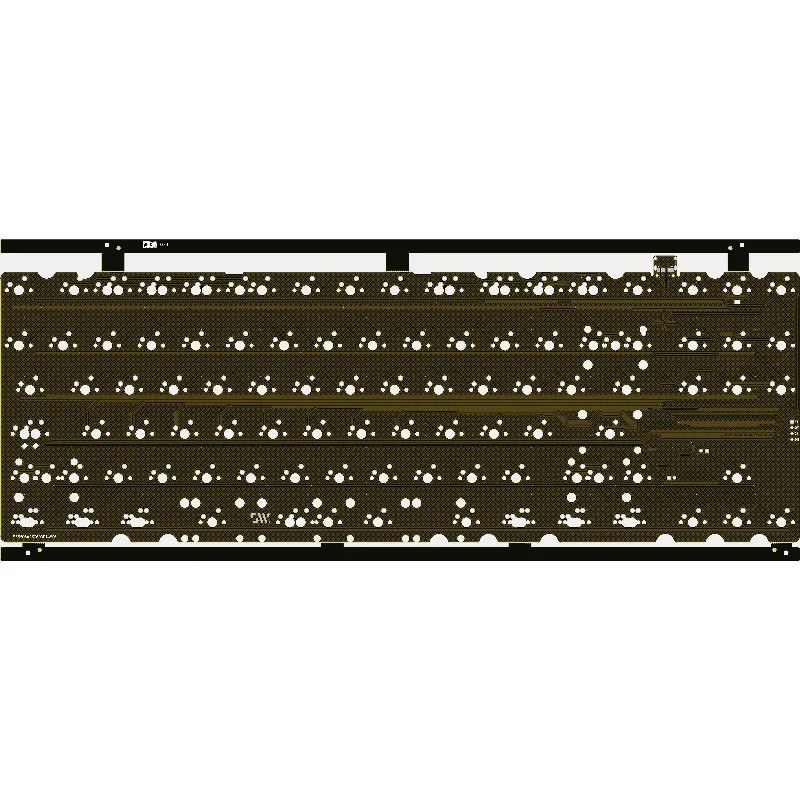 Swagkeys A87 Keyboard PCB Customization 8K Return Rate 1.6mm PCB Board Soldered Plate for Mechanical Keyboard Accessories Gift
Swagkeys A87 Keyboard PCB Customization 8K Return Rate 1.6mm PCB Board Soldered Plate for Mechanical Keyboard Accessories Gift