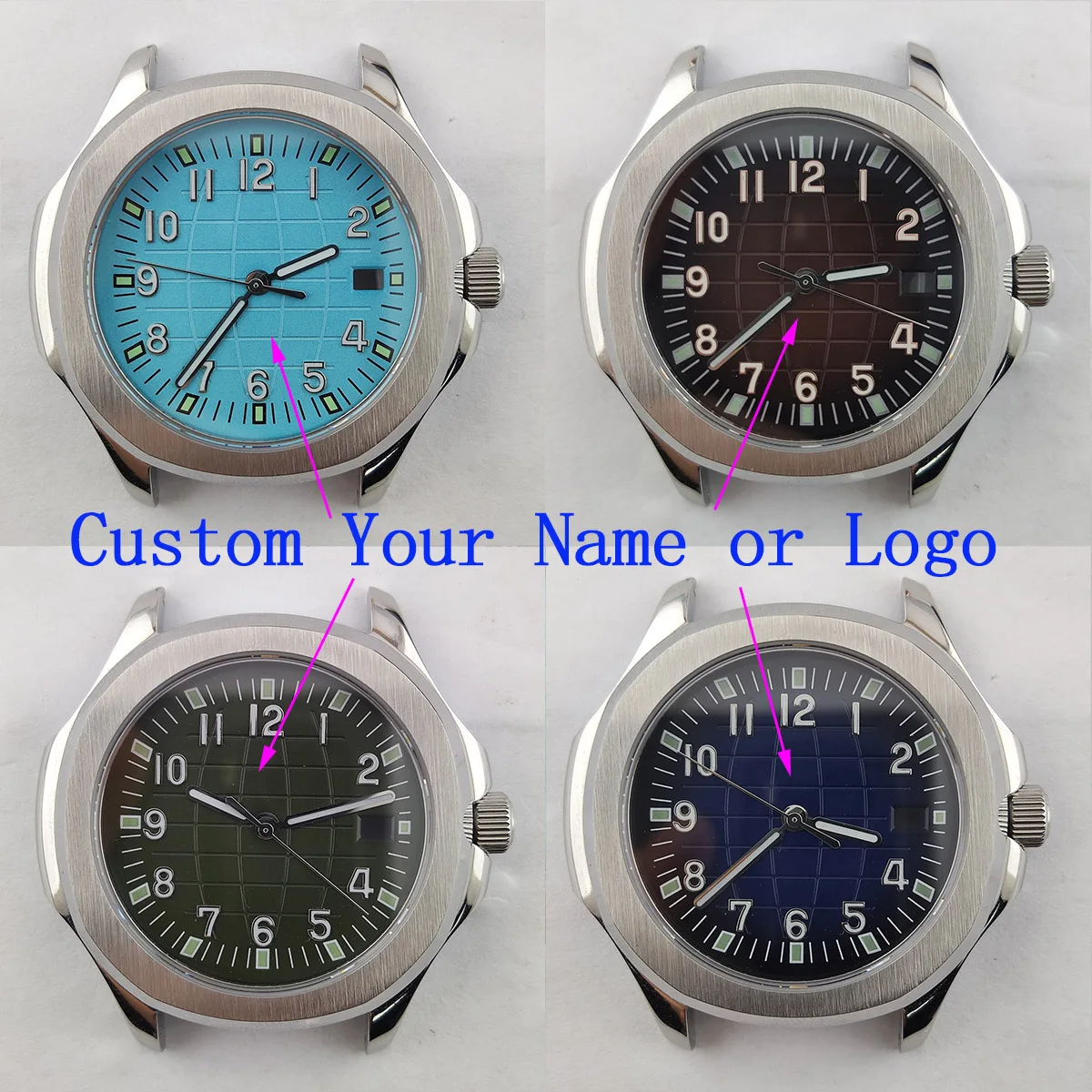 silver 39mm NH35 case nh35 Watch case custom logo nh35 dial Hands NH36 case nh35 Movement Miyota 8215 Watch accessories parts 2
silver 39mm NH35 case nh35 Watch case custom logo nh35 dial Hands NH36 case nh35 Movement Miyota 8215 Watch accessories parts 2