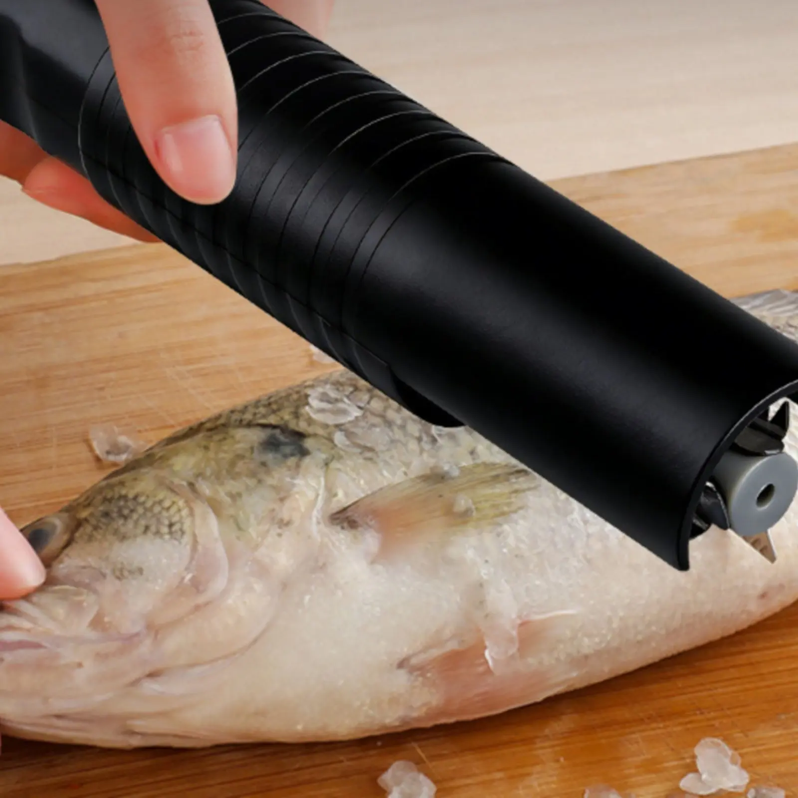 Battery-Powered Seafood Cleaning Tool Waterproof Electric Seafood Scaler Stainless Steel Blade Powerful for Fishermen
Battery-Powered Seafood Cleaning Tool Waterproof Electric Seafood Scaler Stainless Steel Blade Powerful for Fishermen