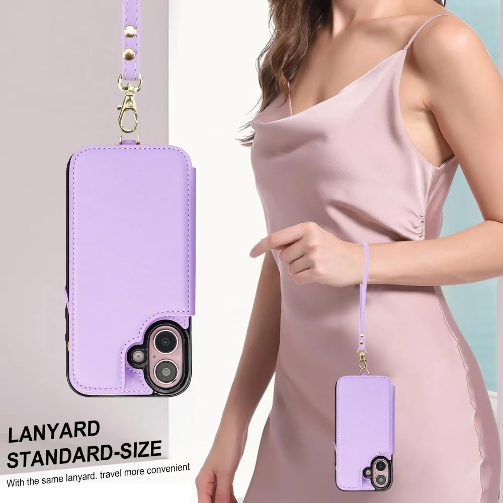 Wallet RFID Blocking Layer Magnetic Flip Leather Case For iPhone Air 17 Pro Max 16e 16 15 Plus 14 13 12 11 Pro Max Zipper Cover
Wallet RFID Blocking Layer Magnetic Flip Leather Case For iPhone Air 17 Pro Max 16e 16 15 Plus 14 13 12 11 Pro Max Zipper Cover