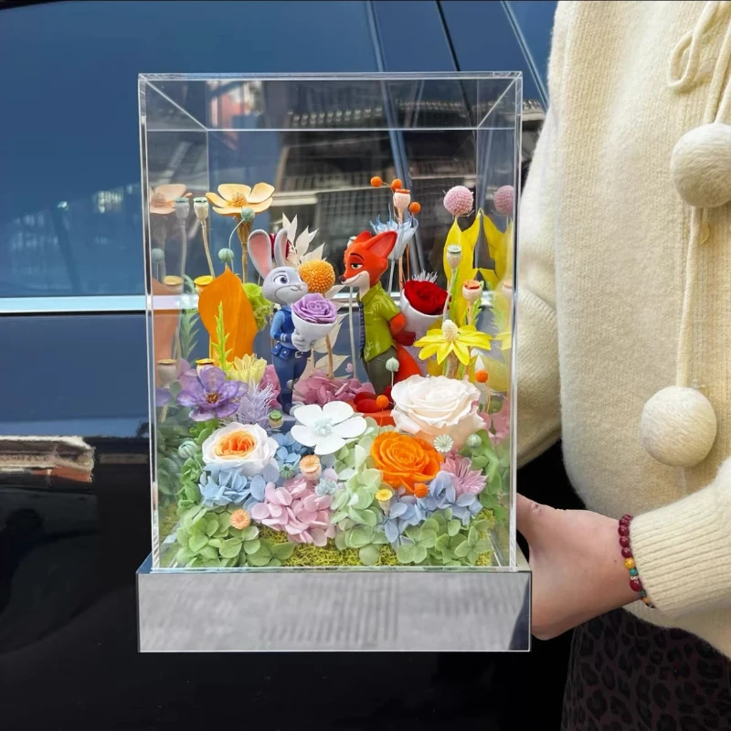 Zootopia'S Police Officer Judy Nick'S Preserved Flower Ornament Decorates The Couple'S Holiday Birthday Gift Box
Zootopia'S Police Officer Judy Nick'S Preserved Flower Ornament Decorates The Couple'S Holiday Birthday Gift Box